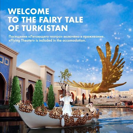 Karavansaray Turkistan Harbour Hotel -Flying Theatre Access Dış mekan fotoğraf The poster of the project